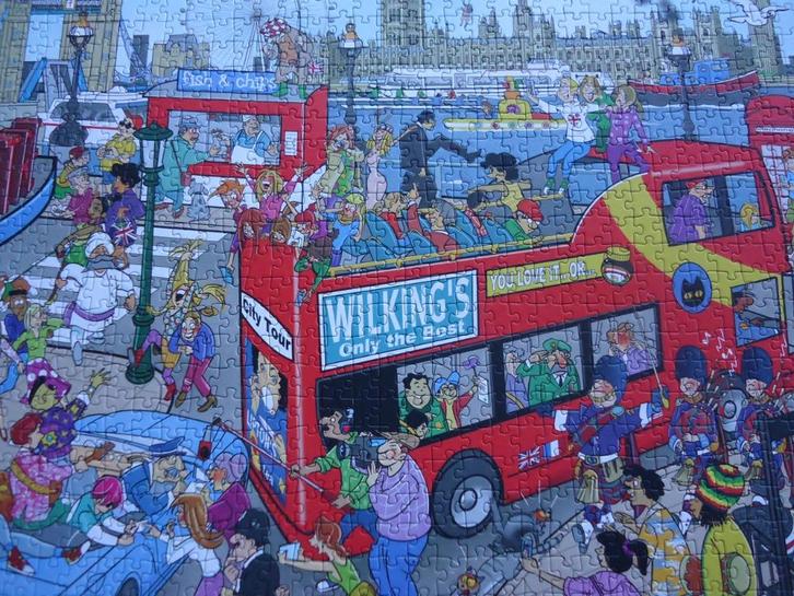 Leg puzzel als NIEUW That's Life ( Goliath ) Londen ( 20 ), Hobby en Vrije tijd, Denksport en Puzzels, Nieuw, Legpuzzel, 500 t/m 1500 stukjes
