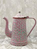 Oud roze emaille koffiepot, Ophalen of Verzenden
