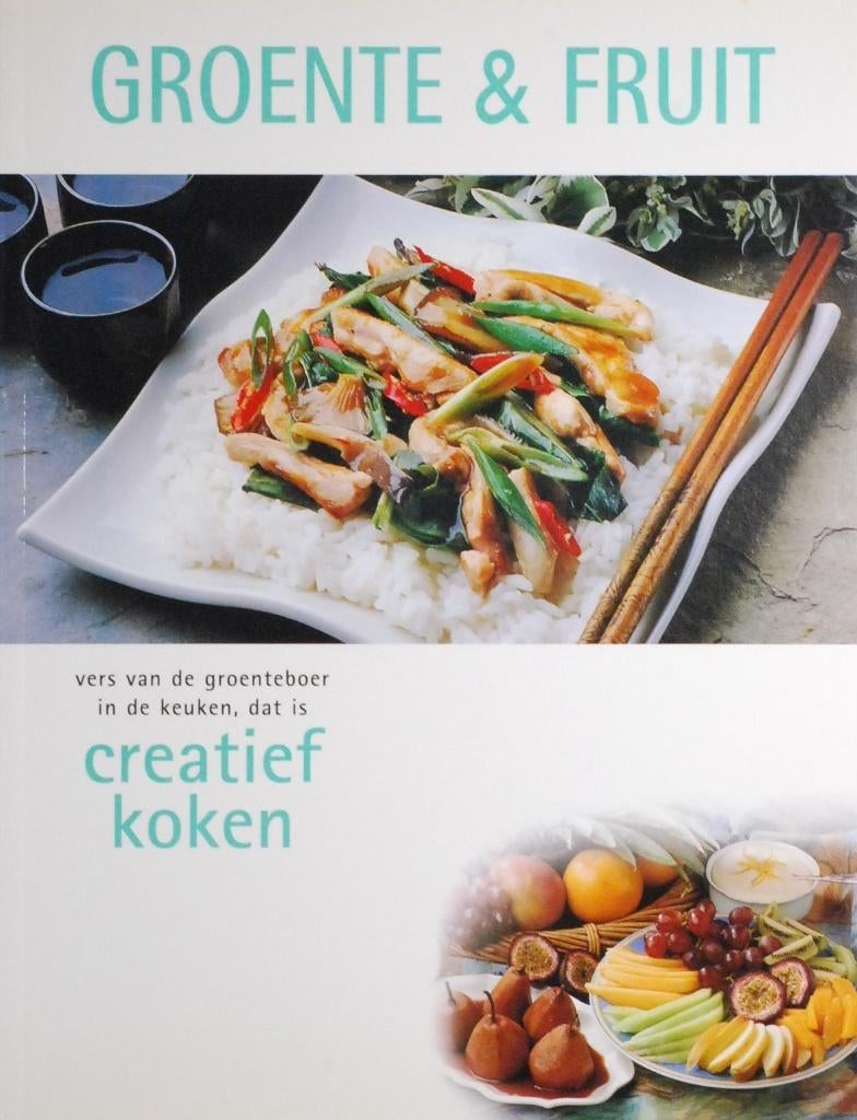 Groente & fruit - Creatief koken (2003), Verzenden, Zo goed als nieuw, Gezond koken, Nederland en België