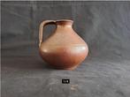Vintage salt glaze stoneware jug handmade on wheel - Vase, Antiek en Kunst, Antiek | Keramiek en Aardewerk, Ophalen of Verzenden