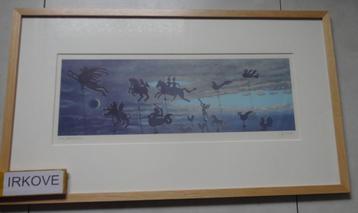 APARTE LITHO * WINDVANEN * Gesigneerd * beschikbaar voor biedingen