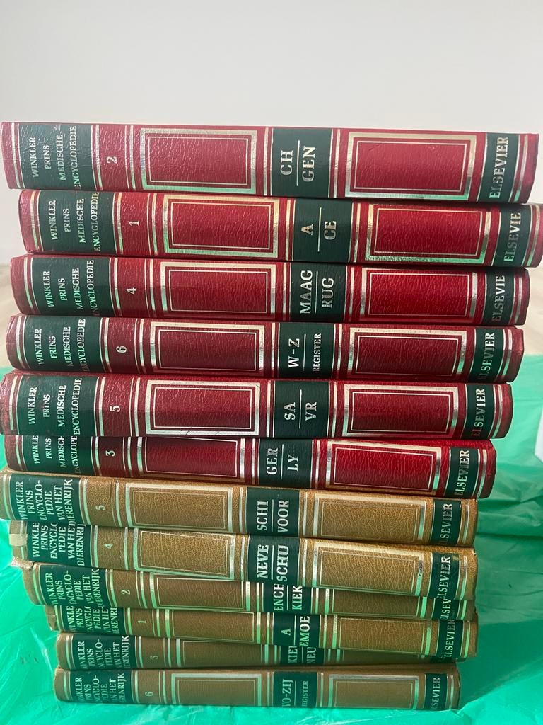 Winkler Prins Encyclopedie Set medisch & dierenrijk, Boeken, Encyclopedieën, Ophalen, Zo goed als nieuw, Algemeen, Complete serie