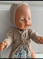 Nieuw! Poppenkleertjes vestje voor pop Babyborn, Kinderen en Baby's, Speelgoed | Poppen, Ophalen of Verzenden, Nieuw, Babypop