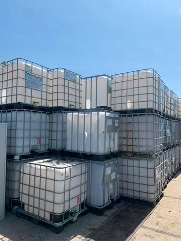 IBC Watertanks 1000L – Schoon – Verschillende uitvoeringen beschikbaar voor biedingen