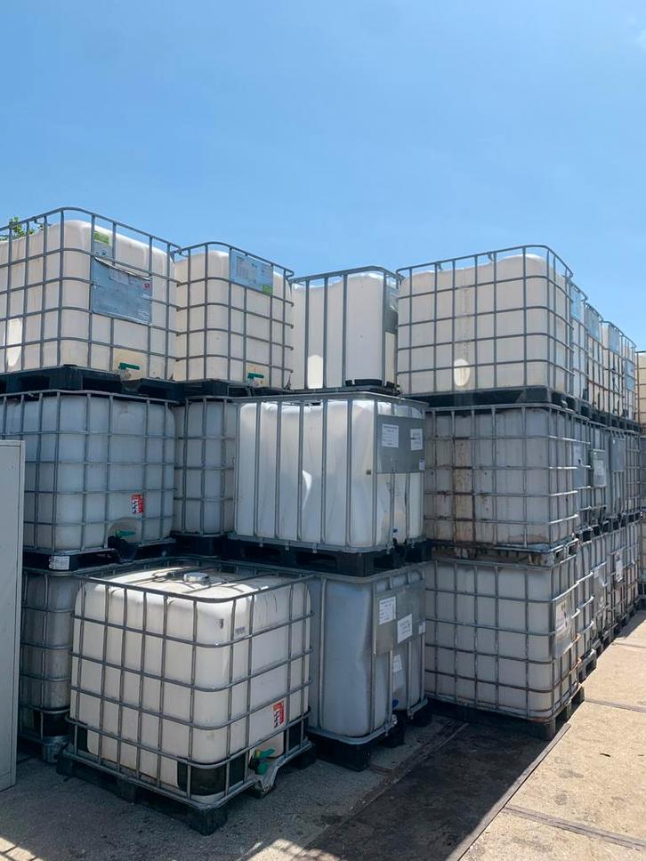 IBC Watertanks 1000L – Schoon – Verschillende uitvoeringen, Tuin en Terras, Regentonnen, Kunststof, 150 liter of meer, Ophalen