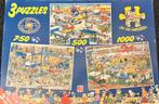500/750/1000 Jan van Haasteren SPORTDAG LEKKAGE VLIEGVELD, Ophalen of Verzenden, 500 t/m 1500 stukjes, Zo goed als nieuw, Legpuzzel