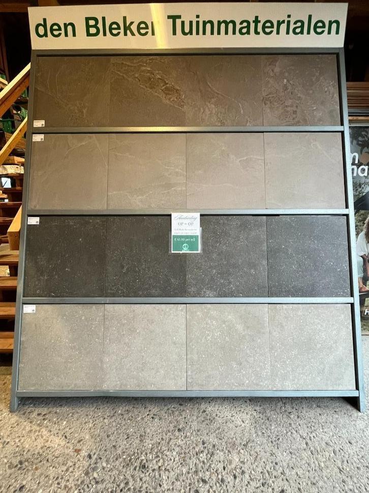 Hoogwaardige keramische tegel 60x60x3 cm, Tuin en Terras, Tegels en Klinkers, Nieuw, Terrastegels, Keramiek, Ophalen