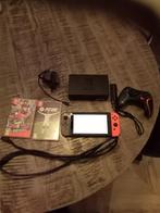 Nintendo Switch met Mario Odyssey en fifa 2025 + extra, Spelcomputers en Games, Met games, Met 2 controllers, Ophalen of Verzenden