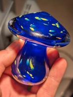 Prachtige paddestoel presse met signatuur, Antiek en Kunst, Antiek | Glas en Kristal, Ophalen of Verzenden