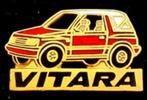 Vitara pin- rood emaille, Verzenden, Nieuw, Transport, Speldje of Pin