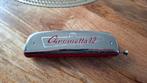 M. Hohner Chrometta 12 mondharmonica, Gebruikt, Ophalen of Verzenden, Met koffer of doosje, C-mondharmonica