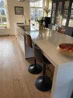 Stijlvolle krukken set, Huis en Inrichting, Barkrukken, Ophalen, Gebruikt, In hoogte verstelbaar, 60 tot 90 cm