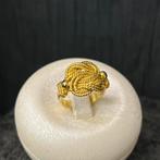 18k gouden ring mattenklopper surinaams, Sieraden, Tassen en Uiterlijk, Ophalen of Verzenden, Nieuw, Goud
