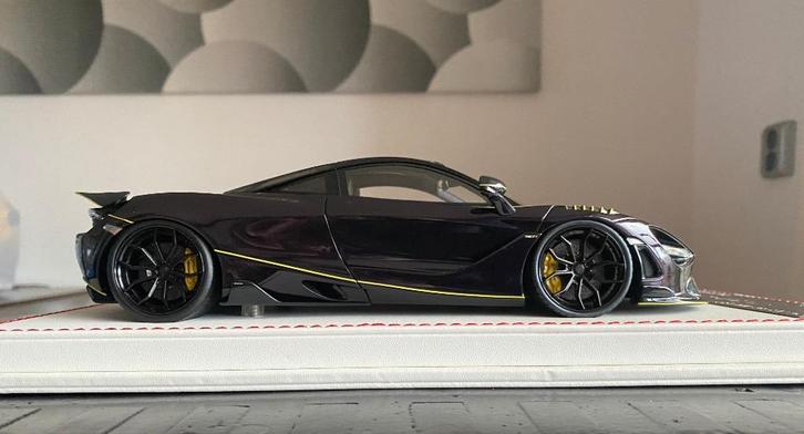 1:18 Davis & Giovanni Vorsteiner McLaren 720S, Hobby en Vrije tijd, Modelauto's | 1:18, Zo goed als nieuw, Auto, Overige merken