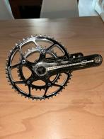Campagnolo Centaur carbon crankstel, Fietsen en Brommers, Fietsonderdelen, Crankstel of Pedalen, Gebruikt, Campagnolo, Racefiets