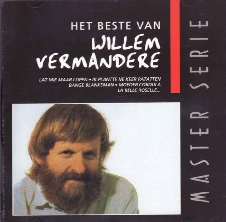 69 - MASTER SERIE - WILLEM VERMANDERE - BESTE VAN - NIEUW, Cd's en Dvd's, Cd's | Nederlandstalig, Nieuw in verpakking, Pop, Verzenden