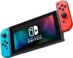 Nintendo Switch Console - Blauw/Rood, Contact@nintendo.nl, Met 2 controllers, Ophalen of Verzenden, Zo goed als nieuw