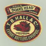 PHOENIX - bieretiket Boars Head nr. 27748, Ophalen of Verzenden, Nieuw, Overige merken