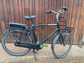 Stoere zwart mat elektrische Gazelle Heavy Duty heren 60 cm  beschikbaar voor biedingen