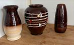 West Germany Keramiek Vazen - Vintage, Antiek en Kunst, Antiek | Vazen, Ophalen