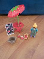Playmobil Aardbeienkraam met Figuur, Ophalen of Verzenden, Zo goed als nieuw, Los playmobil