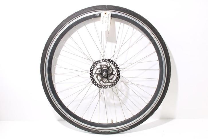 Voorwiel | schijfrem | 28 inch | Trenergy Touring | joytech, Fietsen en Brommers, Fietsonderdelen, Gebruikt, Algemeen, Wiel, Ophalen of Verzenden