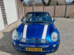 Mini 1.6 16V Cooper Cabrio 2007 Blauw, Auto's, Mini, Voorwielaandrijving, Zwart, 4 cilinders, Cabriolet