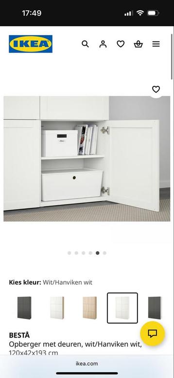 2x IKEA BESTA Kast - Nieuw in verpakking! beschikbaar voor biedingen