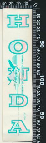 Sticker: Honda (31), Ophalen of Verzenden, Zo goed als nieuw, Auto of Motor