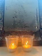 Antiek franse processie glaasjes voor kaarslicht, Antiek en Kunst, Ophalen of Verzenden