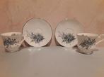2x Springfield vergeet-mij-niet Bone China, Antiek en Kunst, Ophalen of Verzenden