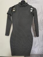 Seven Sisters gestreepte off shoulder jurk, Seven Sisters, Zwart, Ophalen of Verzenden, Zo goed als nieuw