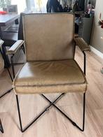 3 stoelen 1 bank, Huis en Inrichting, Stoelen, Ophalen, Overige kleuren, Drie, Leer