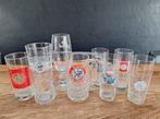 lot 9st AFC Ajax bier-glas bierpul oude logo Bud Grolsch, Ophalen of Verzenden, Gebruikt, Ajax, Overige typen