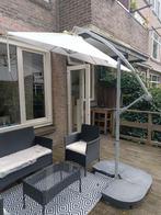 Zweefparasol met voet, Kantelbaar, Gebruikt, Zweefparasol, 2 tot 3 meter