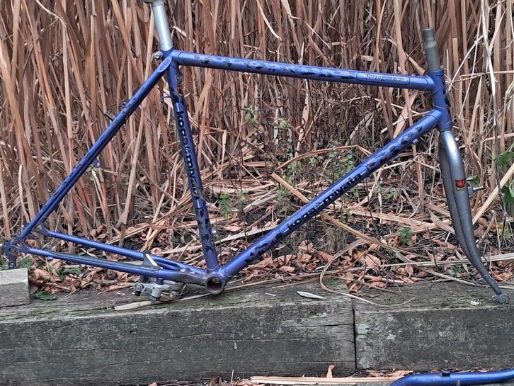 Koga miyata terrarunner paars 1989, Fietsen en Brommers, Fietsonderdelen, Gebruikt, Mountainbike, Frame, Ophalen