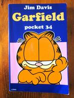 Garfield: pocket 34 (zwart/wit reeks) Loeb/Bruna-uitgave, Gelezen, Jim Davis, Ophalen of Verzenden, Eén stripboek
