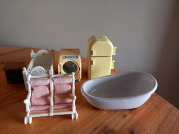 Sylvanian families incomplete meubels/lichtverkleurd beschikbaar voor biedingen