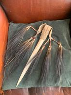 Asmat Kasuaris Bot Dolk - Zeldzaam Ritueel Wapen, Antiek en Kunst, Ophalen of Verzenden