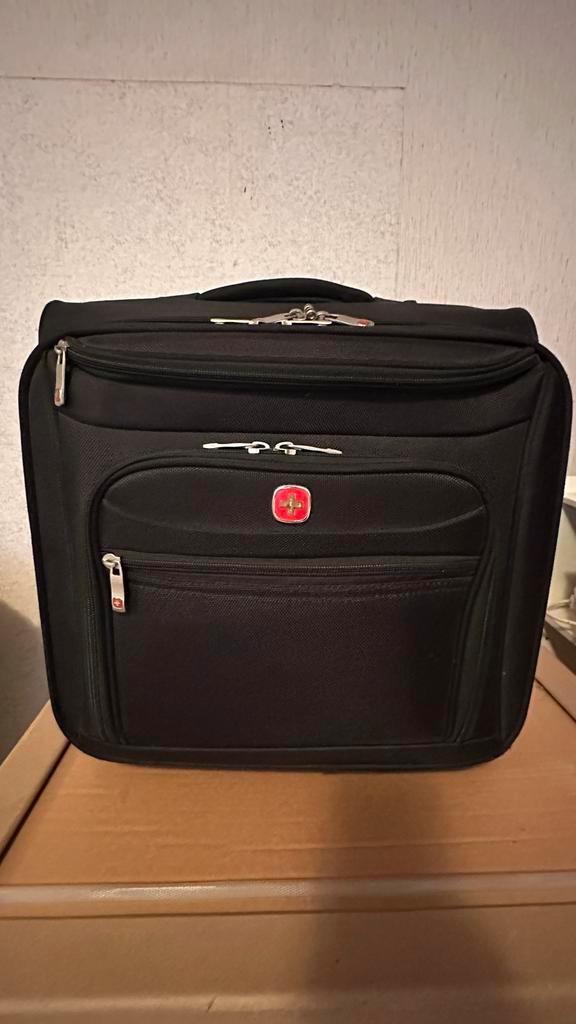 Vitronix Trolley Zwart, Sieraden, Tassen en Uiterlijk, Koffers, Gebruikt, Overige materialen, Minder dan 50 cm, Minder dan 35 cm