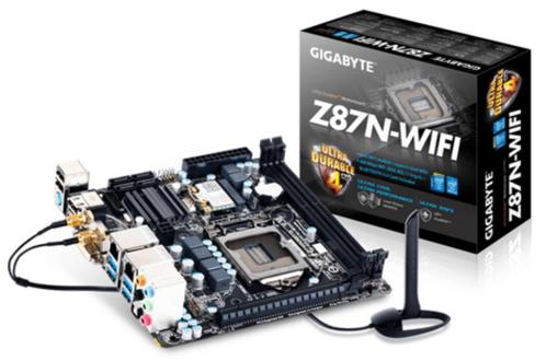 Motherload™ - Gigabyte GA-Z87N-WIFI Socket 1150 mITX, Computers en Software, Moederborden, Zo goed als nieuw, Intel, DDR3, Ophalen of Verzenden