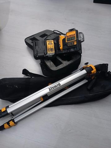 Dewalt Laser kruislaser 3D 360Graden met Statief beschikbaar voor biedingen