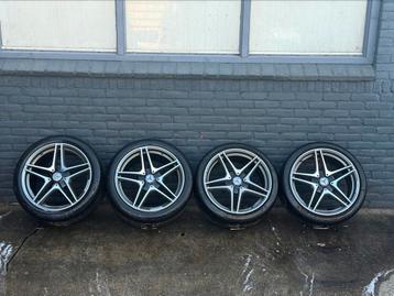 Mercedes 19 inch AMG velgen Breedset C63 beschikbaar voor biedingen