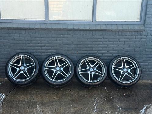 Mercedes 19 inch AMG velgen Breedset C63, Auto-onderdelen, Banden en Velgen, Velg(en), Zomerbanden, 19 inch, 235 mm, Verzenden