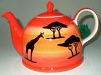 Chacult Keramiek Theepot - Afrika Design, Huis en Inrichting, Keuken | Servies, Ophalen, Gebruikt, Keramiek, Overige typen