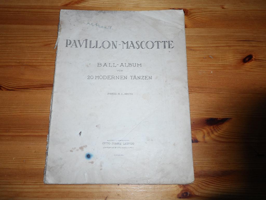 Pavillon mascotte - ball - album von 20 modernen tanzen, Gebruikt, Ophalen of Verzenden, Artiest of Componist, Piano