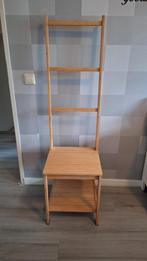 Houten Stoel met Ladder Design, Huis en Inrichting, Stoelen, Ophalen, Bruin, Zo goed als nieuw, Hout