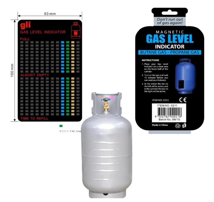 Magnetische gastank niveau meter gasniveau, Caravans en Kamperen, Camper-accessoires, Verzenden