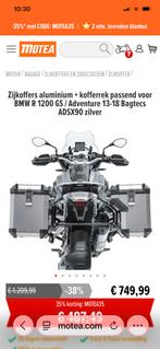 Motor zijkoffers, Motoren, Accessoires | Koffers en Tassen, Ophalen of Verzenden, Gebruikt