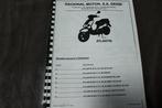Derbi Atlantis WVTA 1999 2000 parts list teile katalog, Ophalen of Verzenden